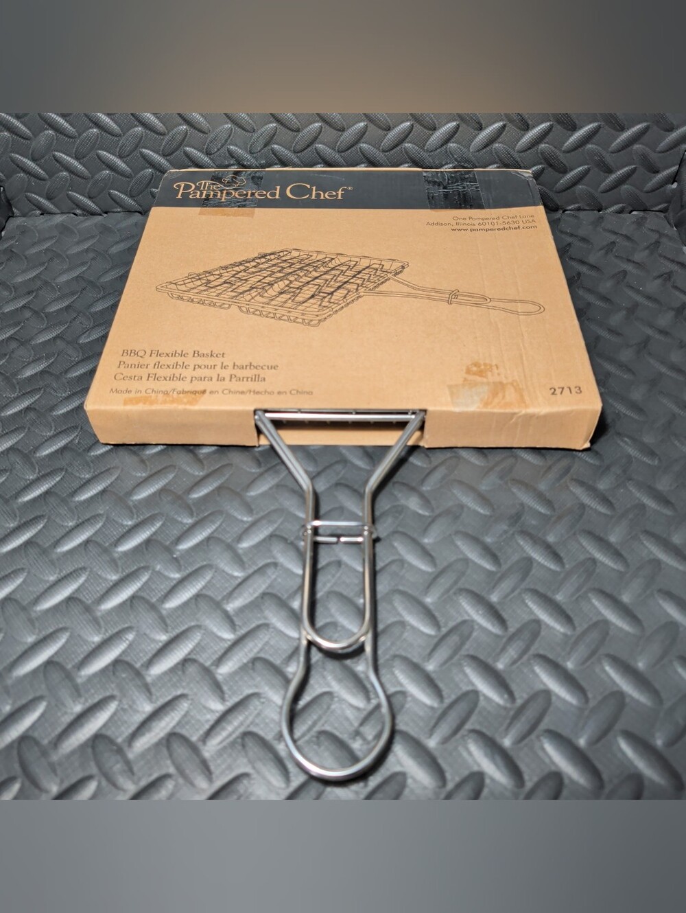Pampered Chef BBQ Flexible Basket *Item #2713*